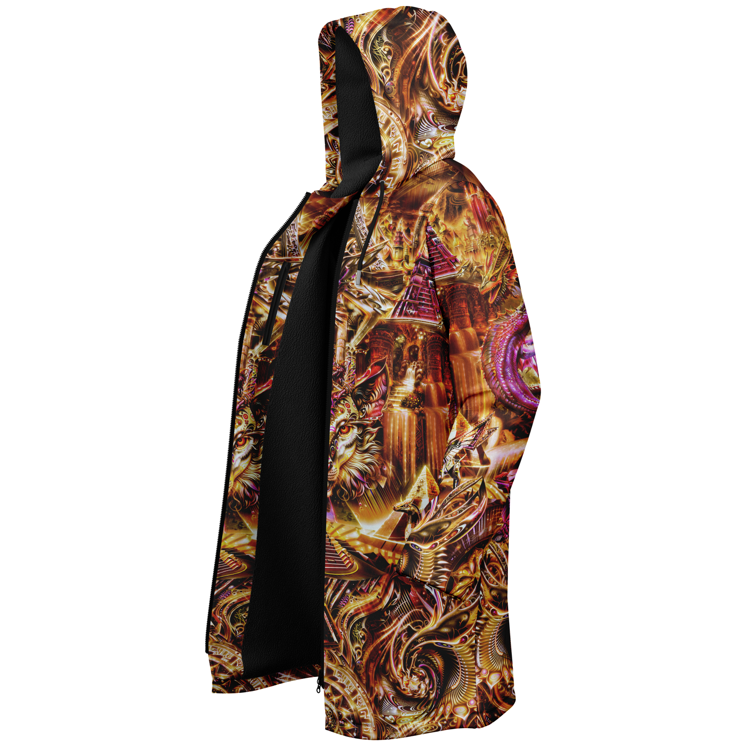 Dream Weaver Orange Festival Cloak