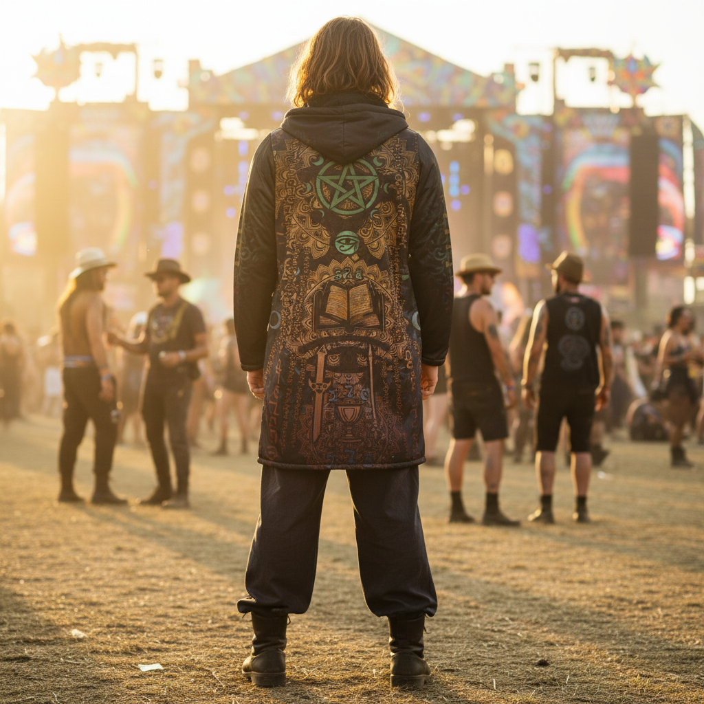 Enochian Vision Men's Festival Cloak