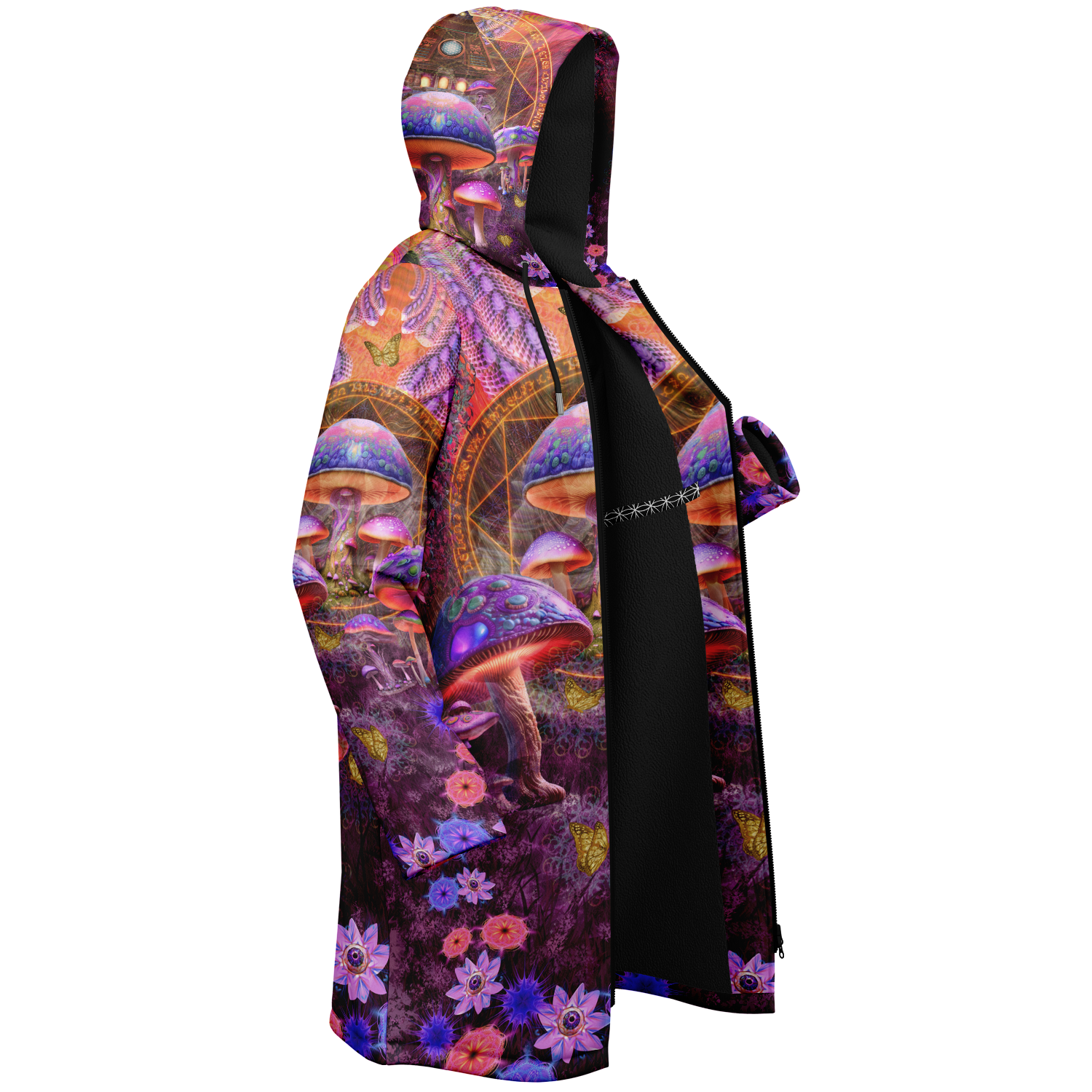 Shroom Rx Pink Women's Festival Cloak