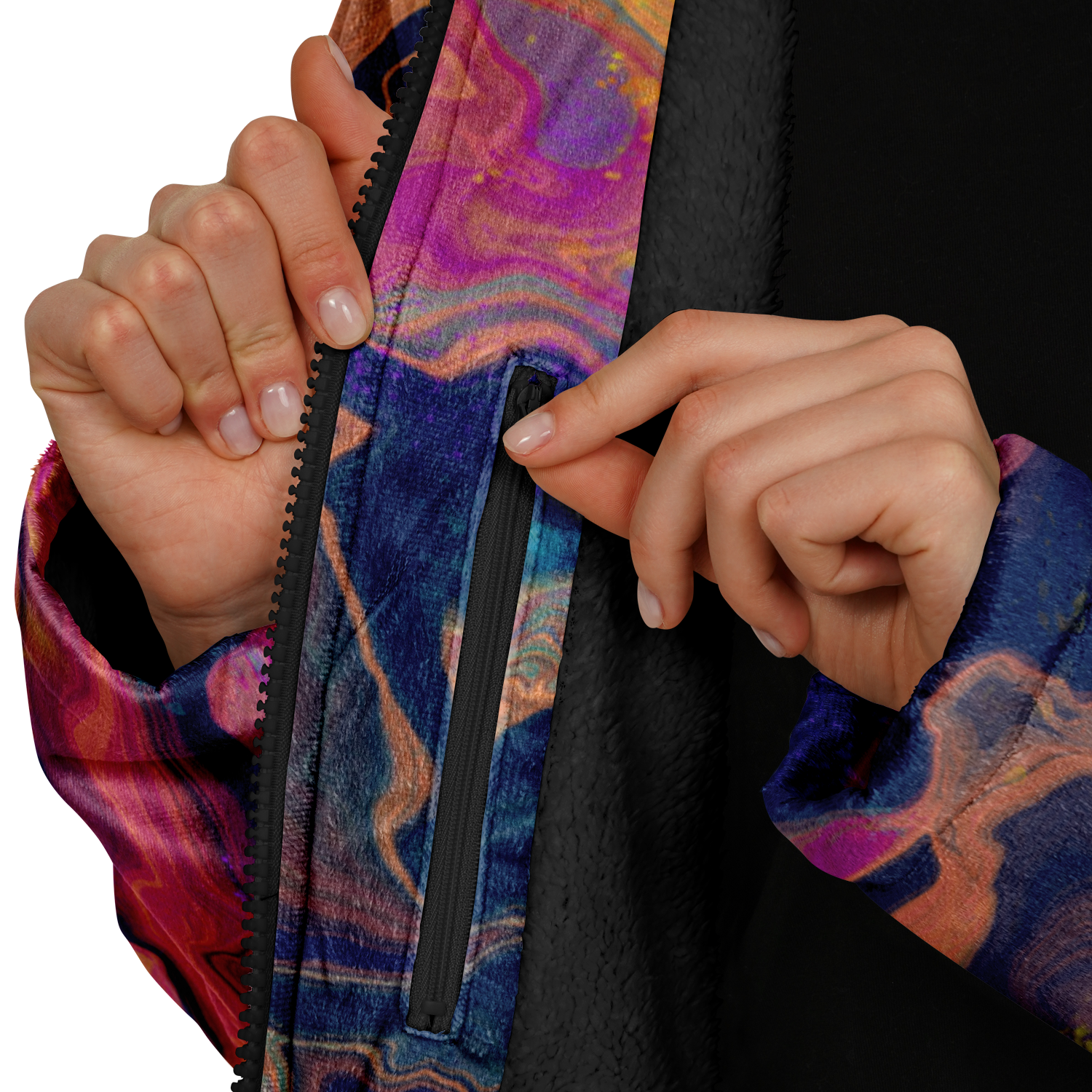 Liquified Abyss Men's Festival Cloak