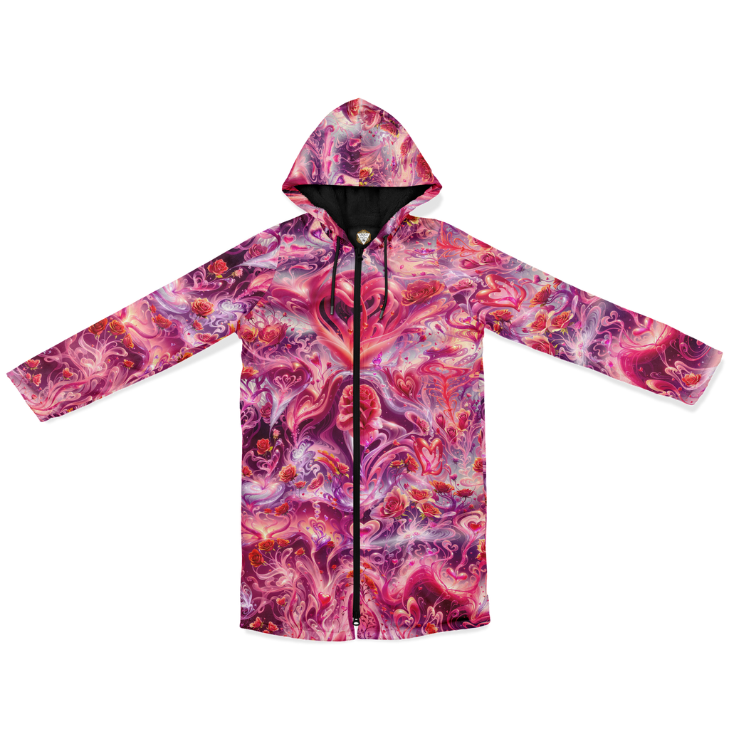 Hearts Roses Women's Festival Cloak