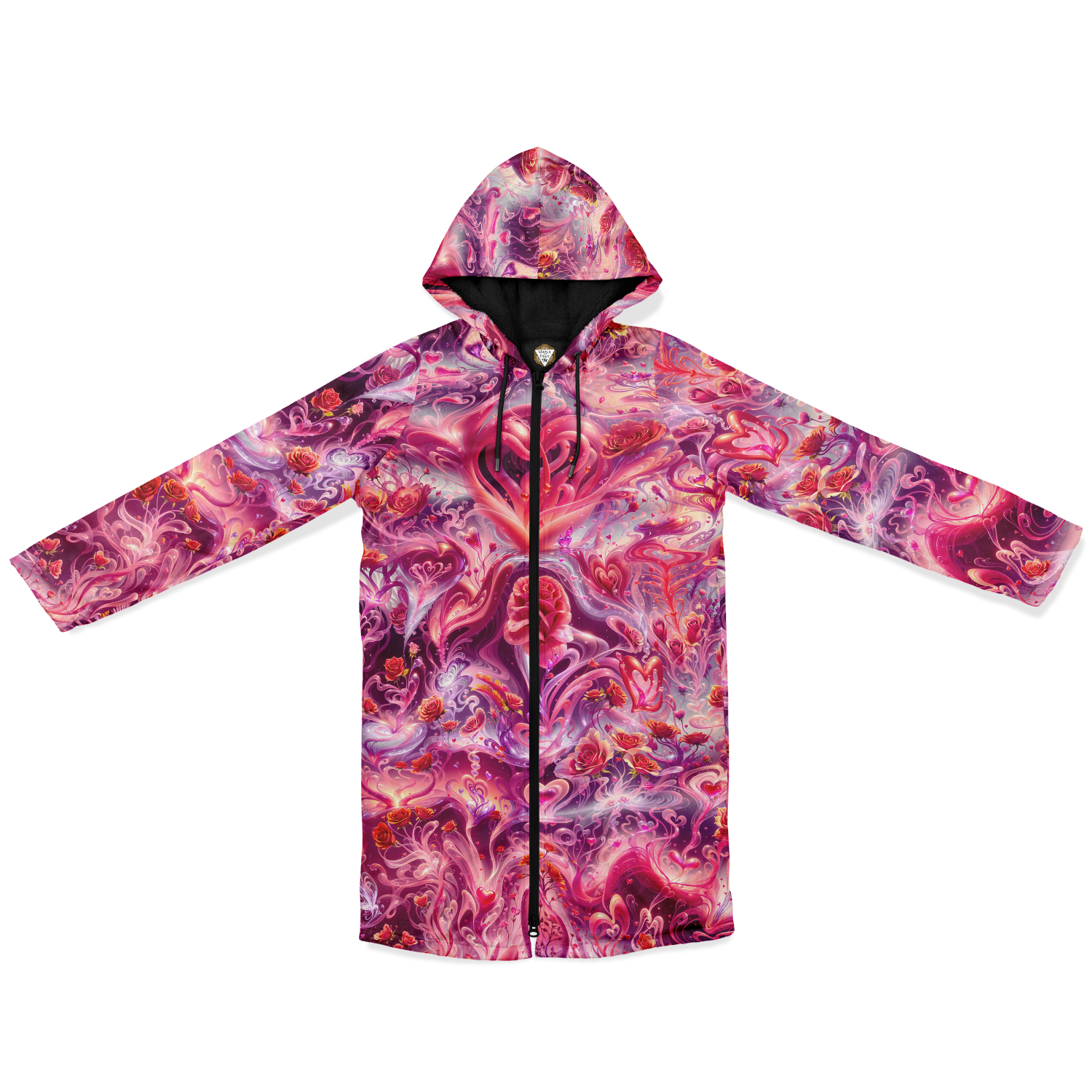 Hearts Roses Women's Festival Cloak