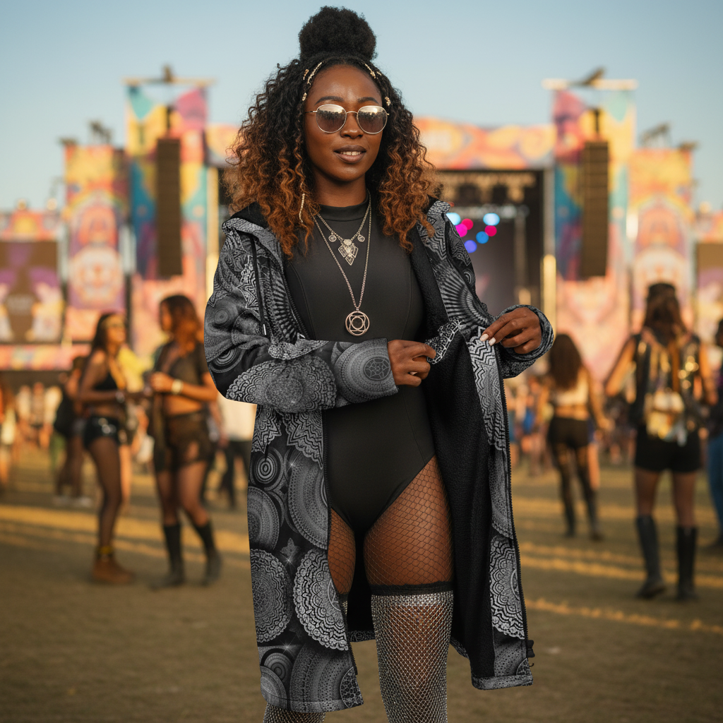 Void Mandala Women's Festival Cloak