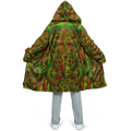 Cloak | Shroom Flower of Life Green