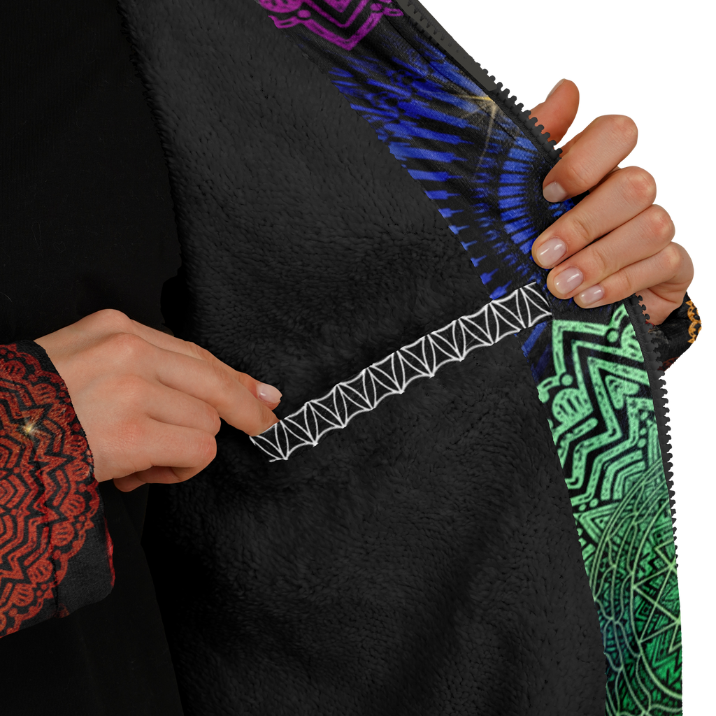 Chakra Mandala Men's Festival Cloak