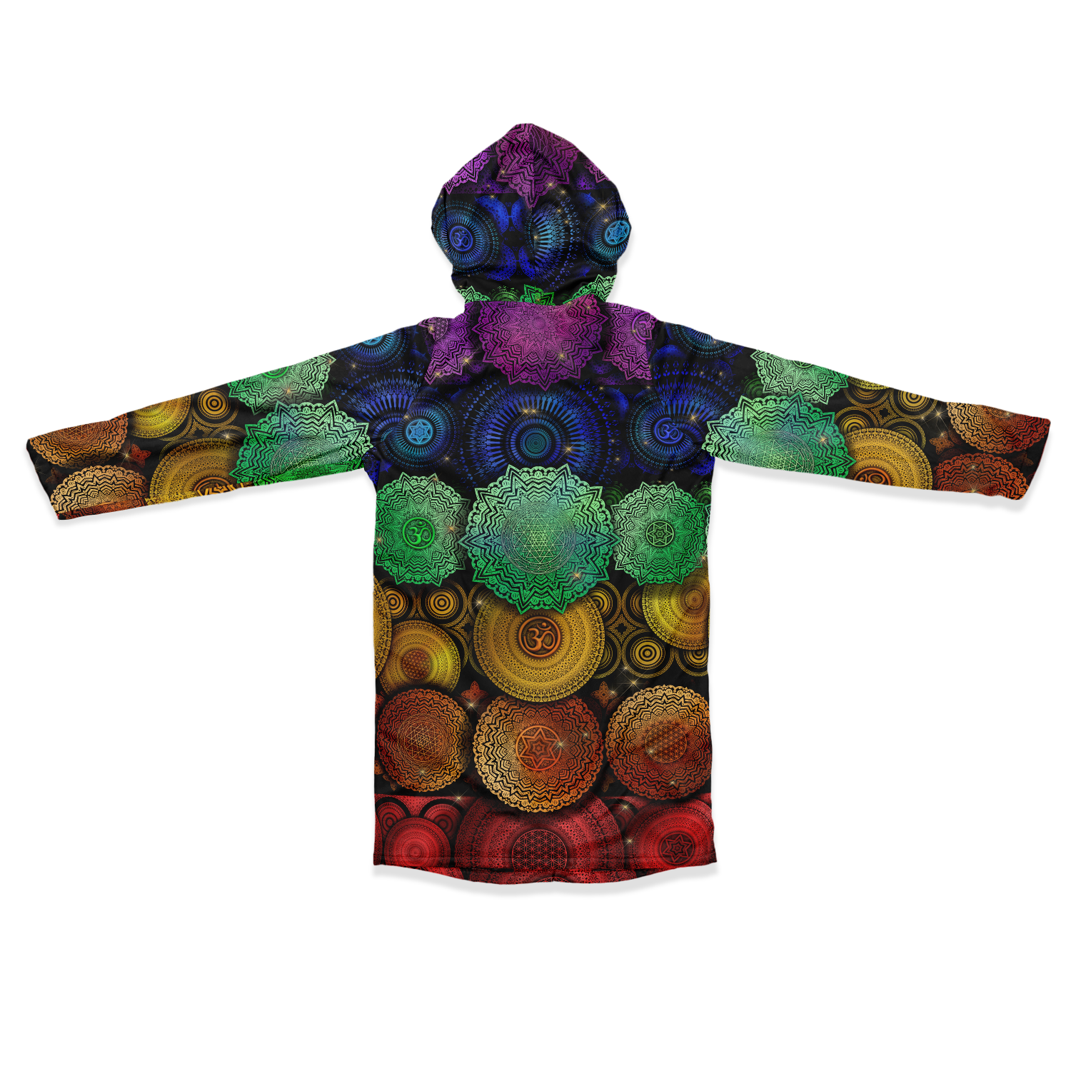 Chakra Mandala Men's Festival Cloak