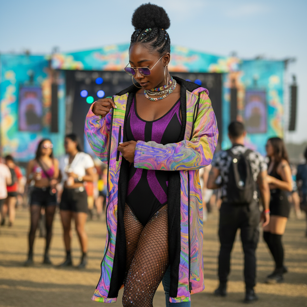 Psy Trance Women's Festival Cloak