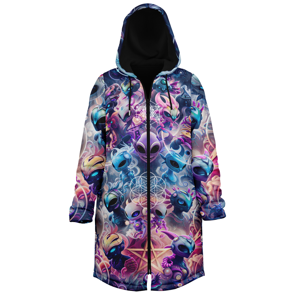 Alien Dimensions Men's Festival Cloak