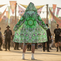 Angel Catcher Light Green Women's Festival Cloak