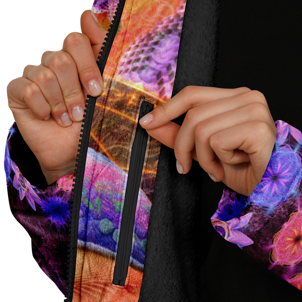 Shroom Rx Pink Women's Festival Cloak