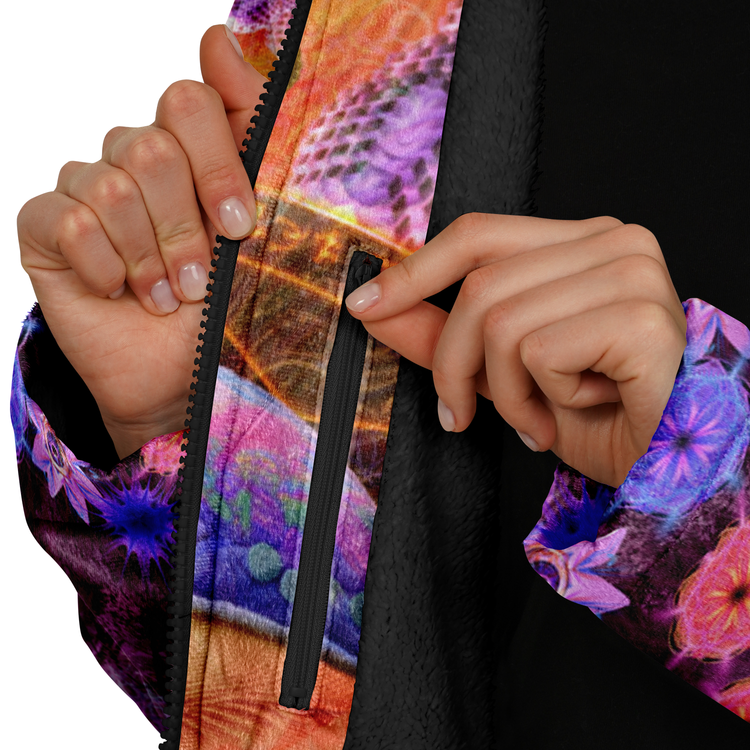 Shroom Rx Pink Women's Festival Cloak