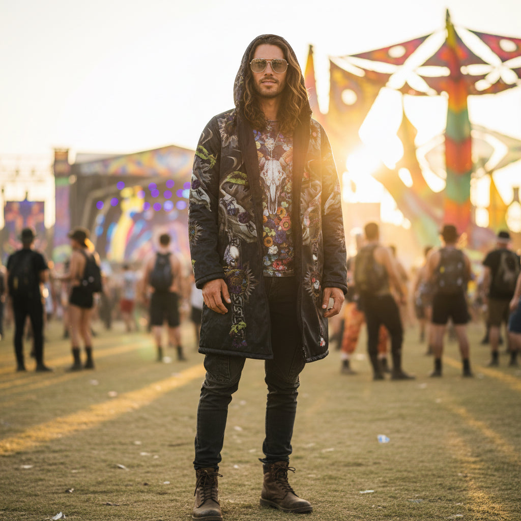Forest Wizard Men’s Festival Cloak