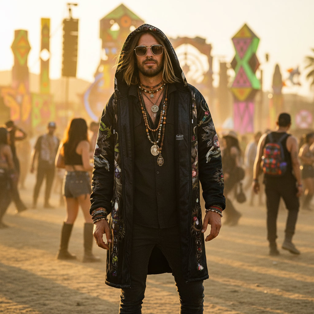 Forest Wizard Men’s Festival Cloak
