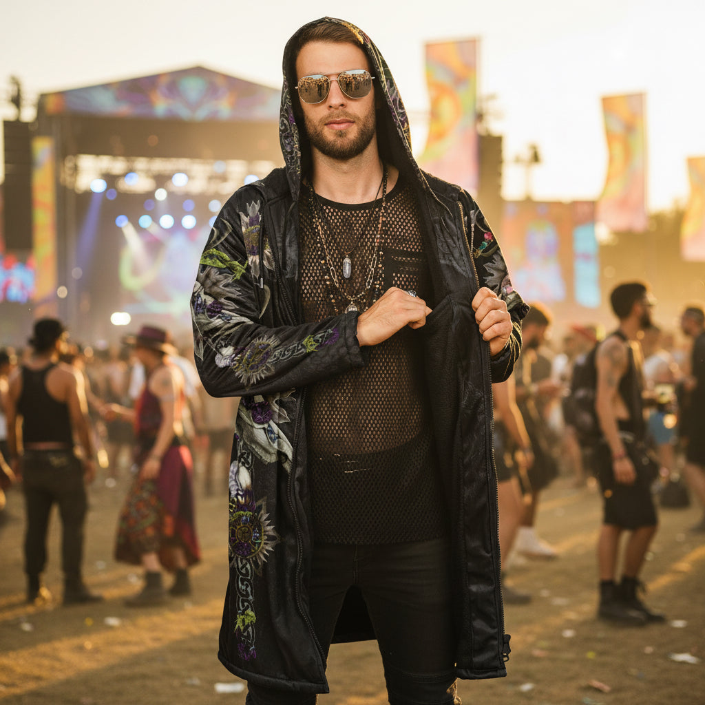 Forest Wizard Men’s Festival Cloak